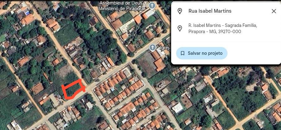 Lote - Venda - Sagrada Familia - Pirapora - MG